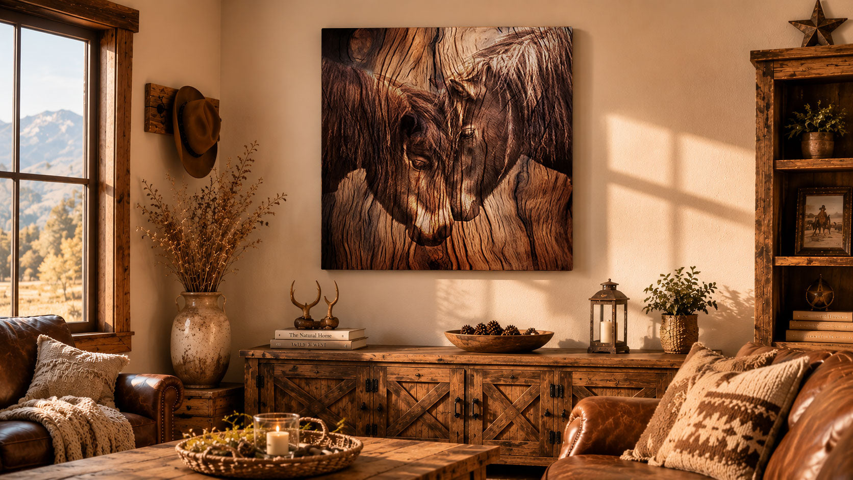 Wild Horse Wall Art That Brings Warmth, Freedom, and Rustic Beauty Into Your Home