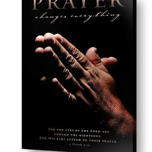 Overcome Challenging Times Through Prayer And Christian Wall Decorv