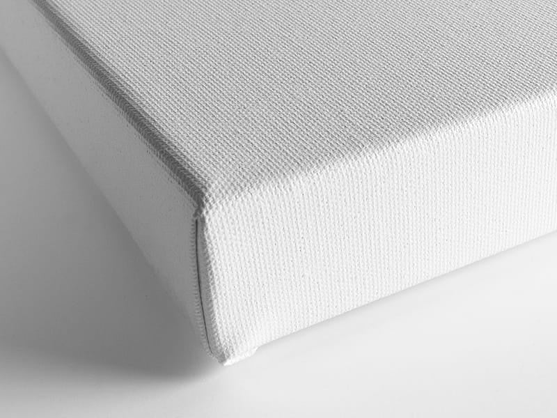 Blank Canvas Print Corner Detail