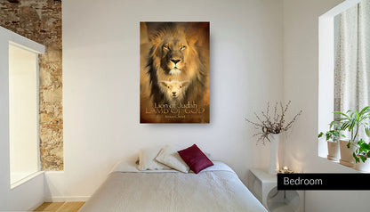Lion of Judah Wall Art Canvas Prints | Christian Wall Art