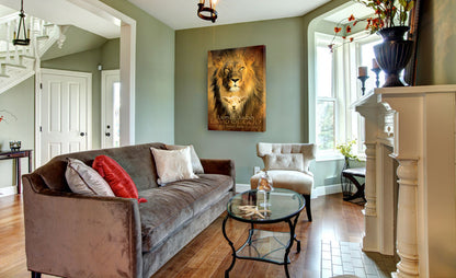 Lion of Judah Wall Art Canvas Prints | Christian Wall Art