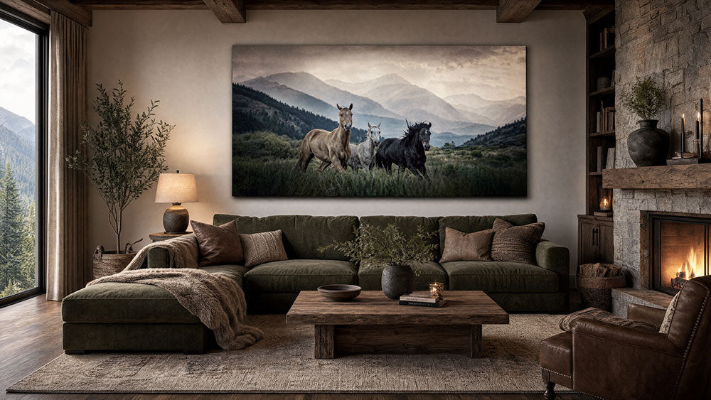 Wild Horse Wall Art That Brings Freedom, Strength, and Rustic Beauty Into Your Home