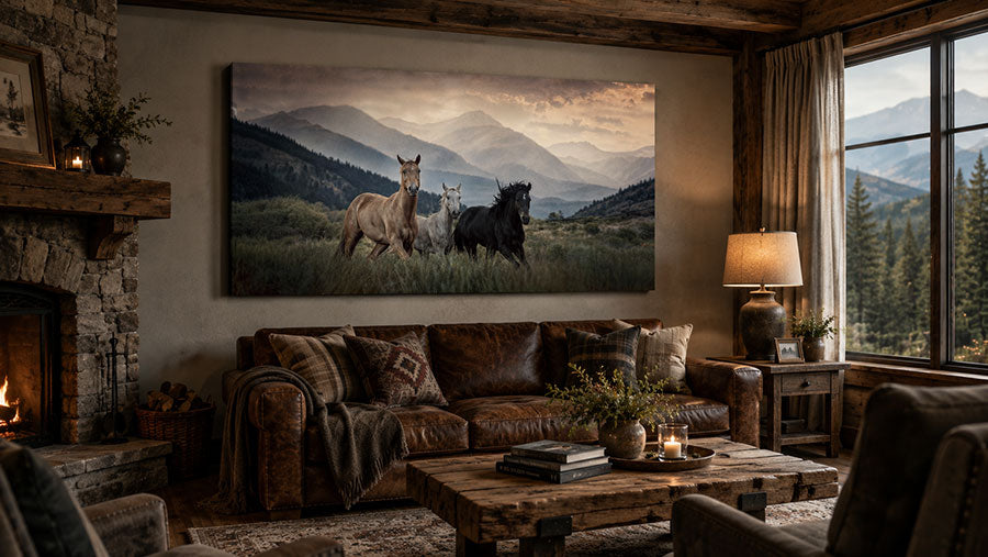 Wild Horse Wall Art That Brings Freedom, Strength, and Rustic Beauty Into Your Home