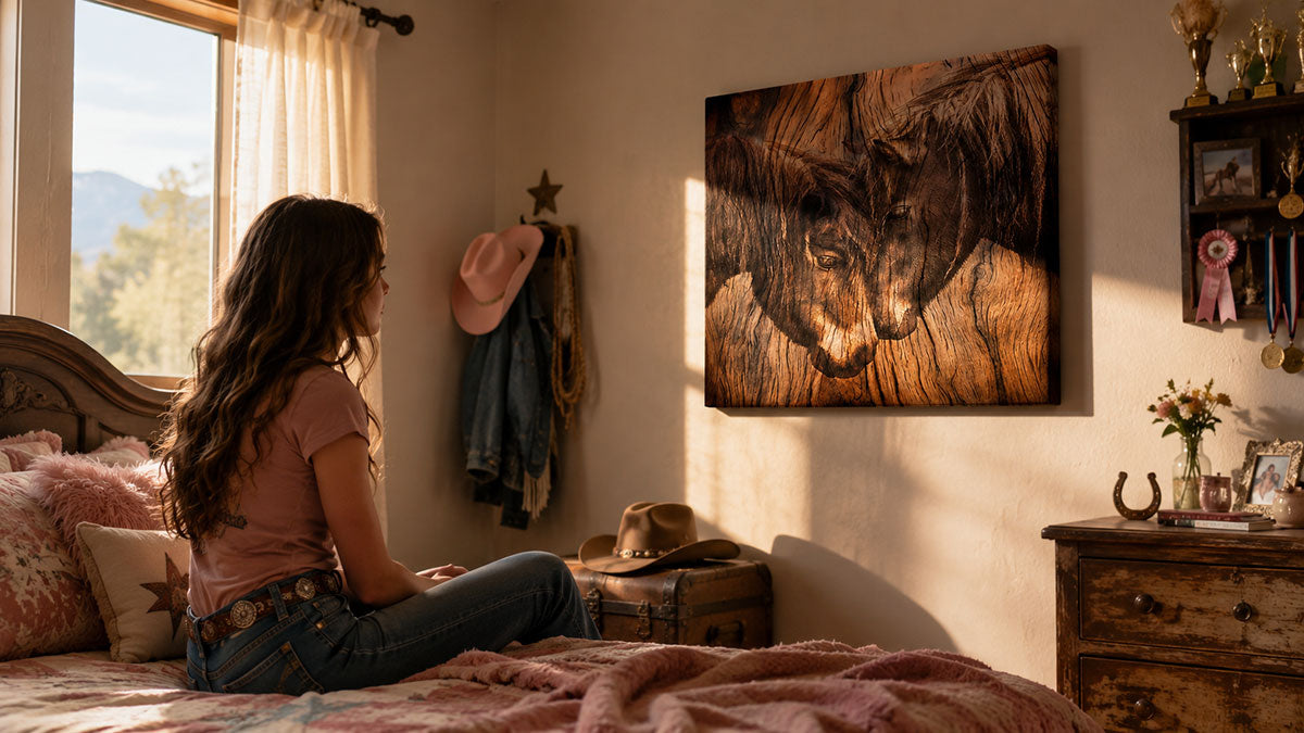 Wild Horse Wall Art That Brings Warmth, Freedom, and Rustic Beauty Into Your Home